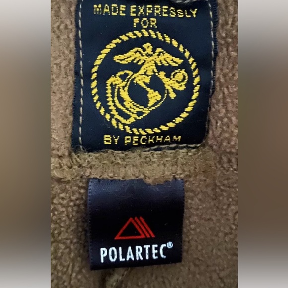 US Marine Corps Issue Peckham Coyote Brown POLARTEC Fleece Watch Cap Beanie - Picture 4 of 5